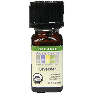 Lavender Organic Essential Oil .25 oz Aura Cacia
